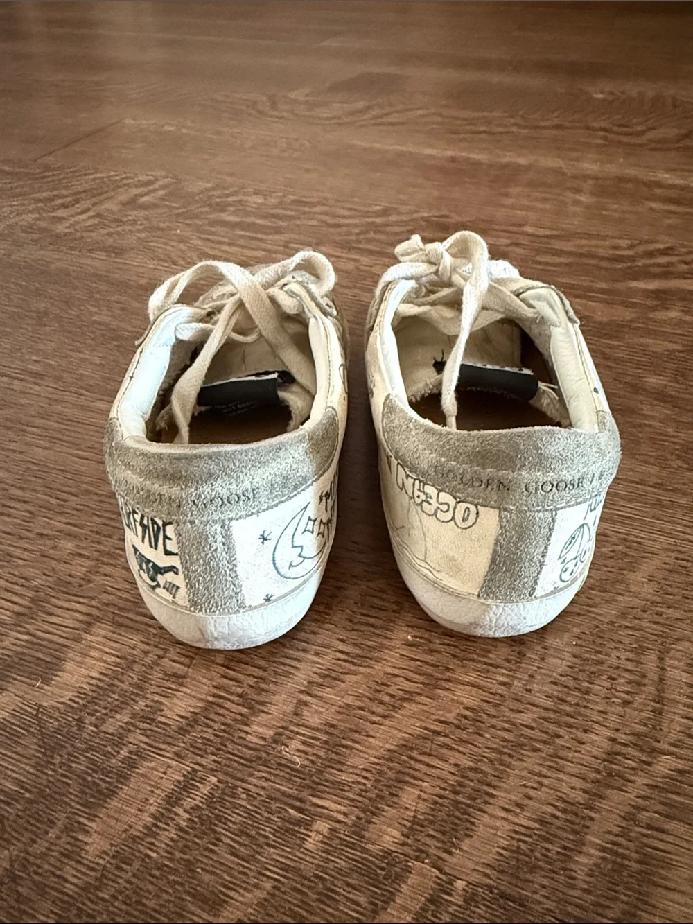 Golden Goose Super Star Classic Miami South Beach Graffiti size EU 29